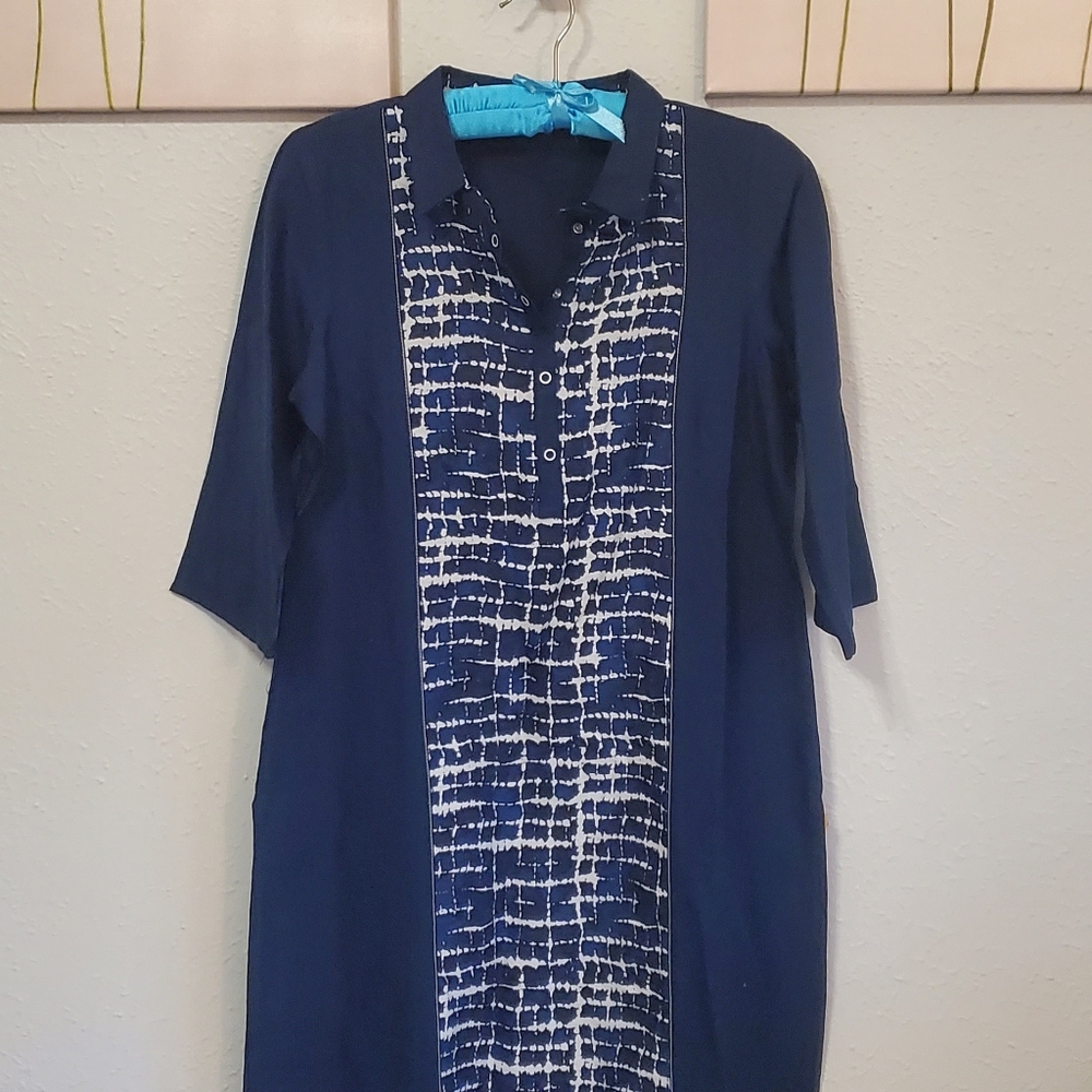 Aurelia Navy dress